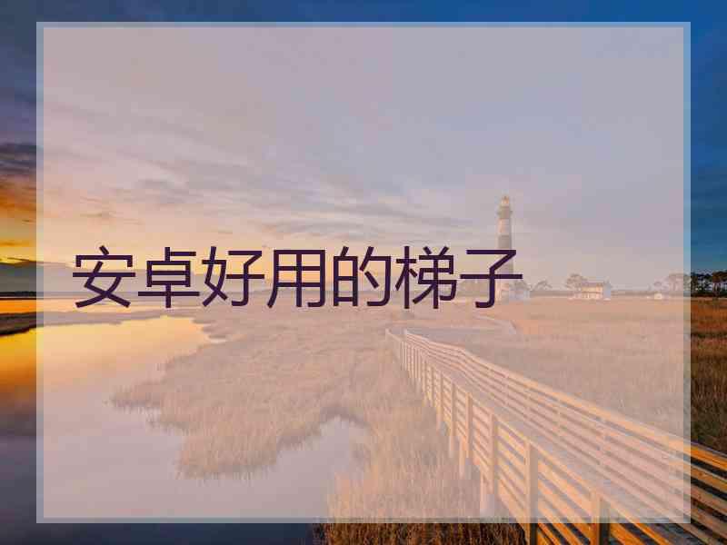 安卓好用的梯子